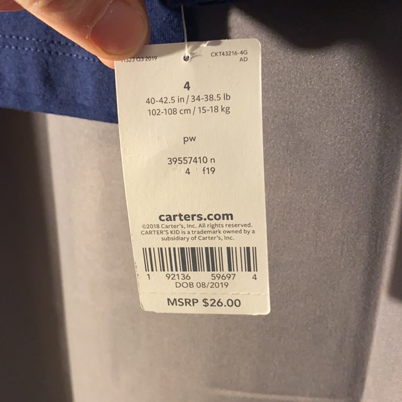 Three Quarter Length Girls Long Sleeve Top - Picture 2 of 2